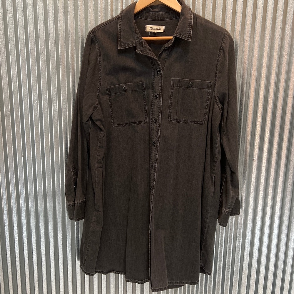 Madewell Denim Shirt Dress